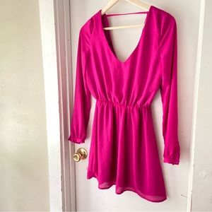 Gianni Bini Magenta Dress